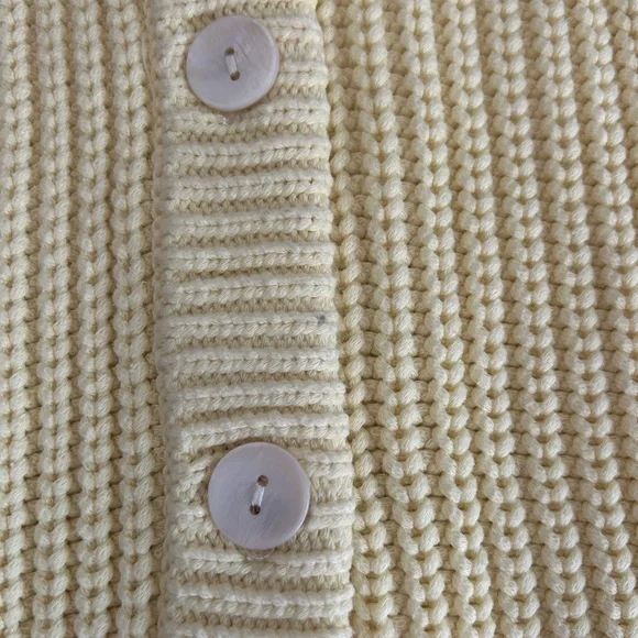 Madewell Yellow V-Neck Sweater Vest - Picture 2 of 2